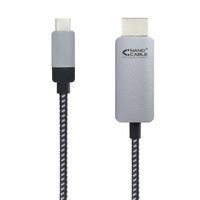 Miniatura 3 de Nanocable Cable conversor  USB-C/M a HDMI/M 1.8 m