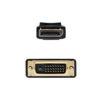 Miniatura 4 de CONVERSOR NANO CABLE DISPLAYPORT A DVI, DP/M - DVI/M 2.0M NEGRO