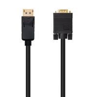Miniatura 3 de CONVERSOR NANO CABLE DISPLAYPORT/MACHO A VGA/MACHO 2M NEGRO