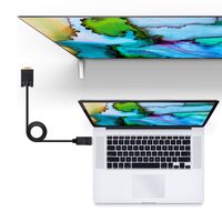 Miniatura 5 de CONVERSOR NANO CABLE DISPLAYPORT/MACHO A VGA/MACHO 2M NEGRO