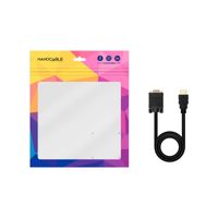 Miniatura 6 de Nanocable Conversor HDMI a VGA M-M, 1.8 m Negro