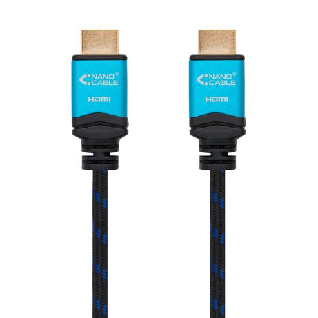 CABLE HDMI NANO CABLE HDMI A/M - HDMI A/M V2.0 10,0M ALTA 4K NEGRO - Imagen 3 de 4 CABLE HDMI NANO CABLE HDMI A/M - HDMI A/M V2.0 10,0M ALTA 4K NEGRO - Imagen 3 de 4