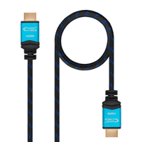 Miniatura 1 de CABLE HDMI NANO CABLE HDMI A/M - HDMI A/M V2.0 2,0M ALTA 4K NEGRO