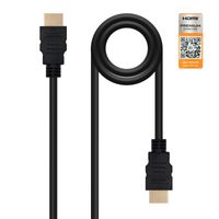 Miniatura 2 de CABLE HDMI NANO CABLE HDMI A/M - HDMI A/M V2.0 2.0M NEGRO
