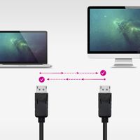 Miniatura 5 de Nanocable Cable Displayport 1.2 CCS DP/M-DP/M 2,0m