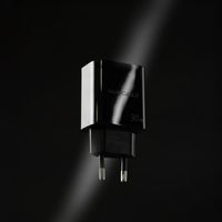 Miniatura 3 de CARGADOR USB PARED NANO CABLE USB-C/PD 30W NEGRO