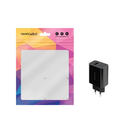 CARGADOR USB PARED TOOQ 1PTO 2.1A NEGRO - Imagen 3 de 3 CARGADOR USB PARED TOOQ 1PTO 2.1A NEGRO - Imagen 3 de 3