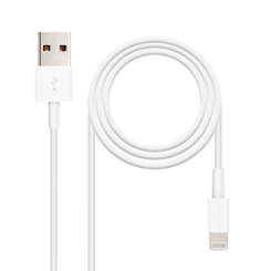 CABLE NC LIGHTNING IPHONE A USB A/M 2.0M