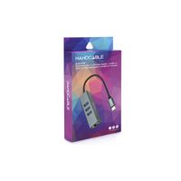 Miniatura 6 de CONVERSOR NANO CABLE USB-C - ETHERNET+ 3USB3.0 15CM