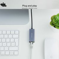 Miniatura 5 de CONVERSOR NANO CABLE USB-C - ETHERNET 10/100/1000MBPS 15CM