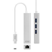 Miniatura 2 de Conversor USB-C ETHERNET+3xUSB 3.0