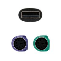 Miniatura 3 de CABLE NC CONV. PS2 A USB 2XPS2 A-M 15CM