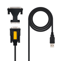 Miniatura 1 de CABLE NC CONV USB A SERIE A/M 1.8M