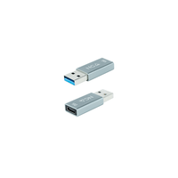 Miniatura 1 de ADAPTADOR NANO CABLE USB A/M - USB C/H  3.1 GRIS
