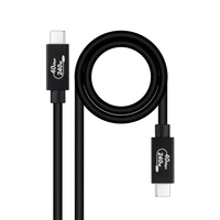 Miniatura 1 de Nanocable Cable USB4 Gen3x2 40Gbps 240W USB-C 1.8M