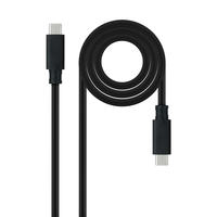 Miniatura 1 de Nanocable Cable USB 3.1GEN2 5A USB-C/M-USB-C/M 2 M