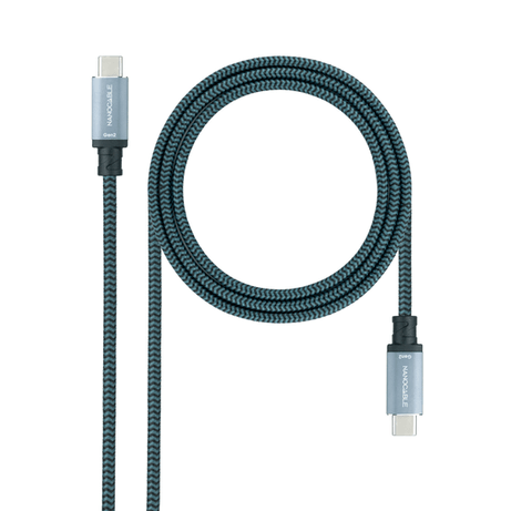 Nanocable Cable USB 3.1GEN2 5A USB-C/M-USB-C/M 1 M - Imagen 1 de 5 Nanocable Cable USB 3.1GEN2 5A USB-C/M-USB-C/M 1 M - Imagen 1 de 5