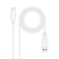 Miniatura 1 de Nanocable Cable USB 3.1 Gen2 USB-C/A 2 M Blanco