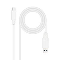 Miniatura 2 de Nanocable Cable USB 3.1 Gen2 USB-C/A 2 M Blanco