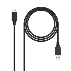 Nanocable Cable USB3.1 Gen2 USB-C/M-A/M 1,5m