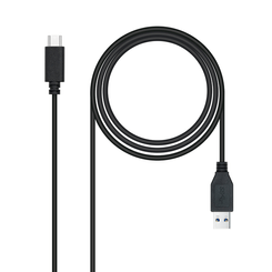 Nanocable Cable USB3.1 Gen2 USB-C/M-A/M 0,5m