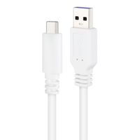 Miniatura 4 de Nanocable Cable USB 2.0 3A USB-C-M/M 1M Blanco