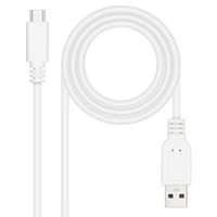 Miniatura 2 de CABLE USB NANO CABLE USB2.0 USB-C/M - A/M 1.5M BLANCO