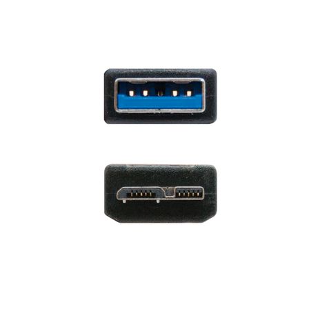 CABLE NC USB3 A/M A MICRO B/M 1M NEGRO - Imagen 4 de 4 CABLE NC USB3 A/M A MICRO B/M 1M NEGRO - Imagen 4 de 4