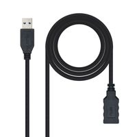 Miniatura 2 de CABLE USB NANO CABLE USB3.0 A/M - A/H 3.0M NEGRO