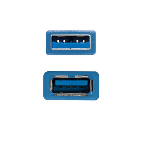 CABLE USB 3.0 TIPO A/M-A/H AZUL 1 MT NANOCABLE 10.01.0901-BL - Imagen 4 de 4 CABLE USB 3.0 TIPO A/M-A/H AZUL 1 MT NANOCABLE 10.01.0901-BL - Imagen 4 de 4