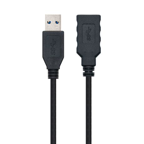CABLE NC USB 3.0 1M A/M-A/H NEGRO - Imagen 3 de 4 CABLE NC USB 3.0 1M A/M-A/H NEGRO - Imagen 3 de 4