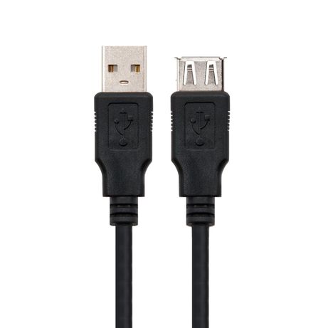 CABLE NC USB 2.0 M-H 3M NEGRO - Imagen 3 de 4 CABLE NC USB 2.0 M-H 3M NEGRO - Imagen 3 de 4