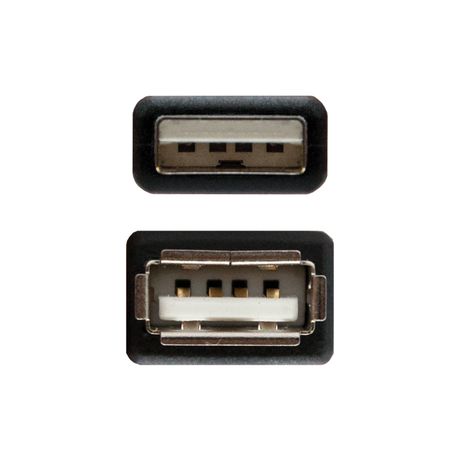 CABLE NC USB 2.0 M-H 3M NEGRO - Imagen 4 de 4 CABLE NC USB 2.0 M-H 3M NEGRO - Imagen 4 de 4