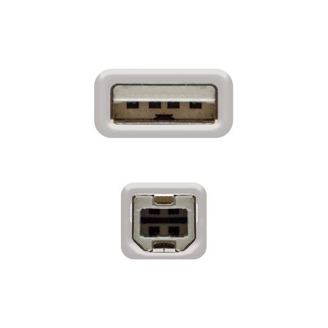 CABLE NC USB2.0 IMPRESORA 1,8M - Imagen 4 de 4 CABLE NC USB2.0 IMPRESORA 1,8M - Imagen 4 de 4