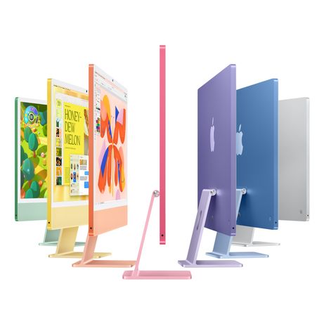 24-inch iMac with Retina 4.5K display: Apple M4 chip with 10-core CPU and 10-core GPU 16GB 256GB SSD - Green - Imagen 5 de 6 24-inch iMac with Retina 4.5K display: Apple M4 chip with 10-core CPU and 10-core GPU 16GB 256GB SSD - Green - Imagen 5 de 6