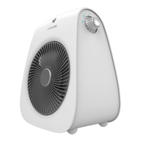 Miniatura 1 de READYWARM 2000 MAX CECOTEC FORCE BLANCO TERMOVENTILADOR 2000W 2 NIVELES 3 MODOS