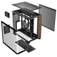 Miniatura 3 de ANTEC  C8 Curve Wood  Negro, Transparente, Madera