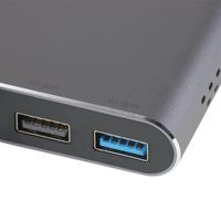 Miniatura 4 de iggual Hub C 8 en 1 2xHDMI 2xUSB 2xSD RJ45 PD100W
