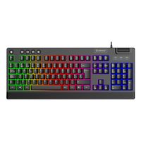 Miniatura 3 de PACK GAMING TECLADO + MOUSE + HEADSET Y ALFOMBRILLA UNYKA NOVA 4in1 ES RGB MEMBRANA 7200 DPI NEGRO