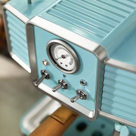 CAFETERA CECOTEC VINTAGE ESPRESSO 20 TRADIZIONALE LIGHT BLUE - Imagen 7 de 11 CAFETERA CECOTEC VINTAGE ESPRESSO 20 TRADIZIONALE LIGHT BLUE - Imagen 7 de 11