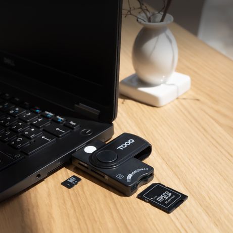 Tooq TQR-3012B Lector DNIe, SIM, SD/TF, USB-A - Imagen 6 de 7 Tooq TQR-3012B Lector DNIe, SIM, SD/TF, USB-A - Imagen 6 de 7