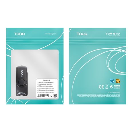 Tooq TQR-3012B Lector DNIe, SIM, SD/TF, USB-A - Imagen 7 de 7 Tooq TQR-3012B Lector DNIe, SIM, SD/TF, USB-A - Imagen 7 de 7
