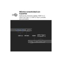 Miniatura 8 de PORTATIL LG GRAM 14Z90RU-G.AA55B CORE i5-1334U 16GB 512GB SSD 14" WUXGA W11H