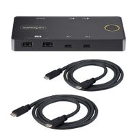 Miniatura 10 de 2-Port USB-C KVM Switch PD Pass-through
