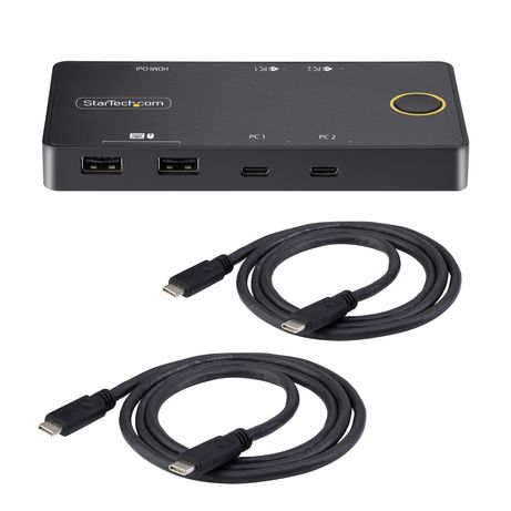 2-Port USB-C KVM Switch PD Pass-through - Imagen 10 de 10 2-Port USB-C KVM Switch PD Pass-through - Imagen 10 de 10