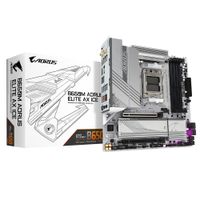 Miniatura 2 de GIGABYTE AMD  B650M AORUS ELITE AX ICE Placa base - AMD Ryzen serie 9000, VRM de 12+2+2 fases, hasta 8000 MHz DDR5 (OC), 1xPCIe 5.0 + 1xPCIe 4.0 M.2,