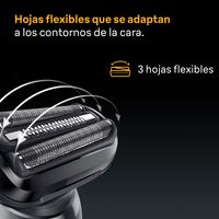Miniatura 4 de AFEITADORA BRAUN 52-B1000S SERIE 5 RECARGABLE 1 CABEZAL