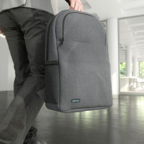 MOCHILA PORTATIL AISENS ASBG-BP083-GR 15.6" GRIS - Imagen 7 de 7 MOCHILA PORTATIL AISENS ASBG-BP083-GR 15.6" GRIS - Imagen 7 de 7