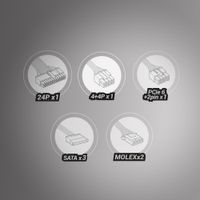 Miniatura 8 de Fuente Alimentación 550W TACENS  RADIX ECO X 550, Fuente Alimentación PC ATX 550W, 6 Años Garantía, 87% Eficiencia, Tecnologías SMD y DC-DC, Ventilado