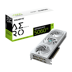 Tarjeta Gráfica GIGABYTEGeForce RTX 5060 Ti GDDR7 16GB Blanco